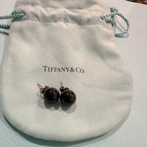 Tiffany & Co. Black Onyx Studs